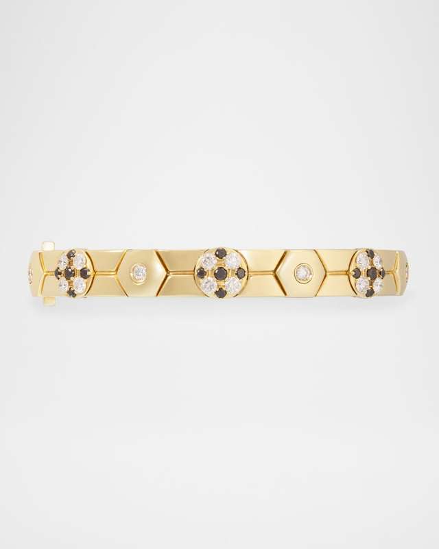 Baia Sommersa Bangle with Sapphires, Diamonds and Lapis